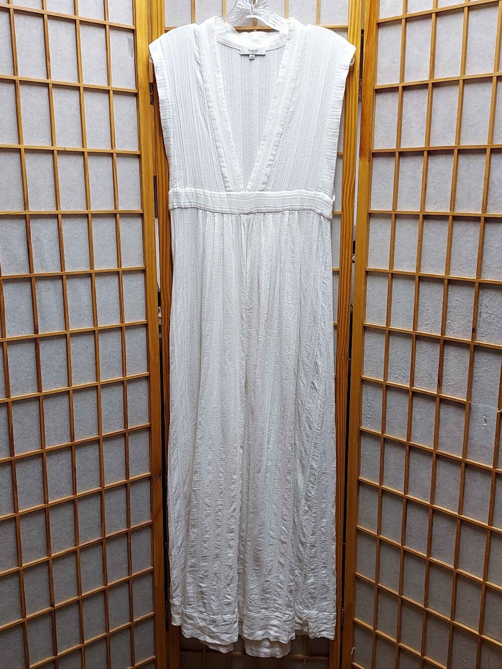 🤍 Madewell Boho Angel Goddess 100% Cotton Dress Womens XS Juniors S